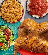 Nandos Full Chicken + Any 3 Side Sharing